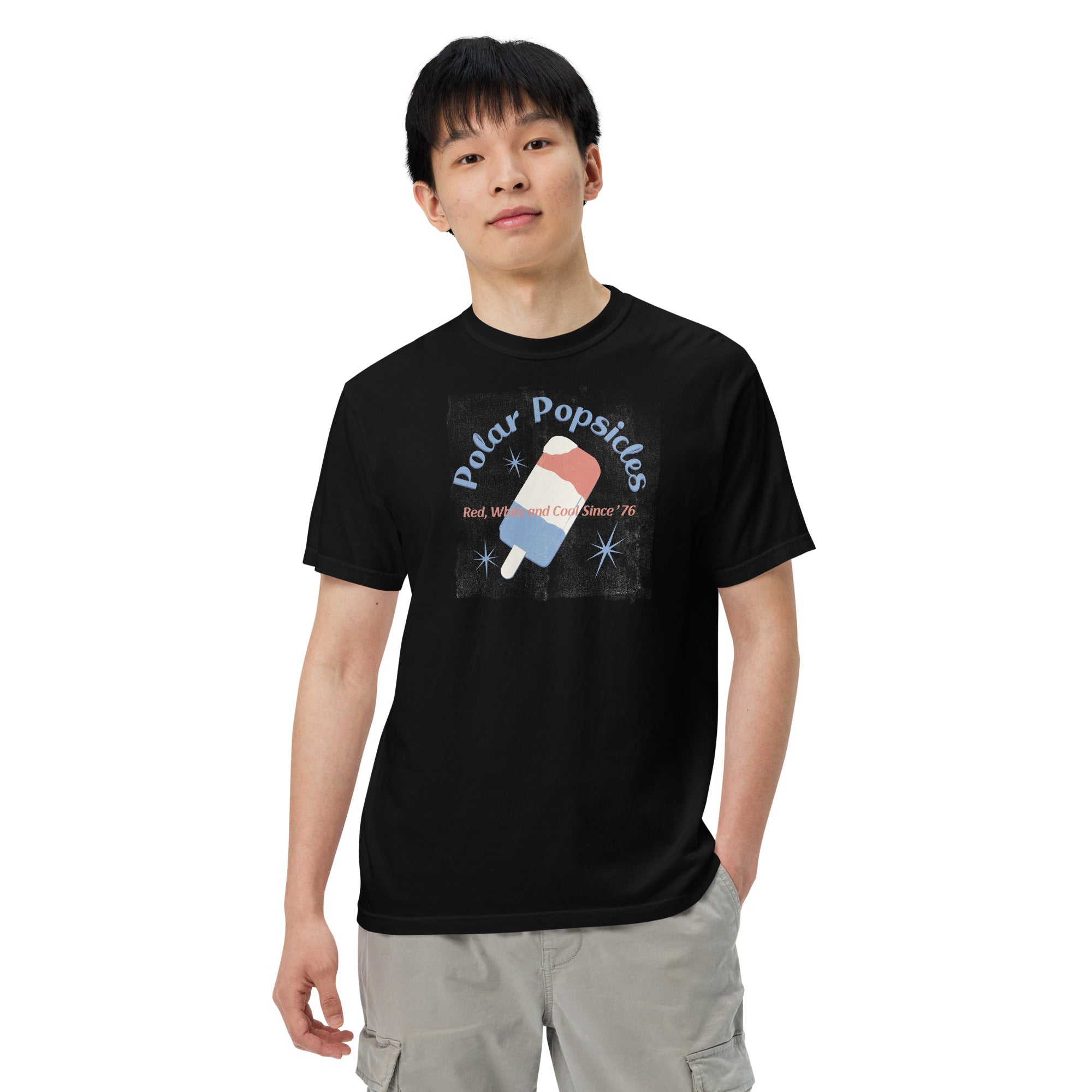 Men’s garment-dyed heavyweight t-shirt