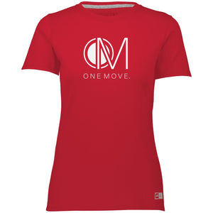 Camiseta Essential Dri-Power para mujer OM-wht