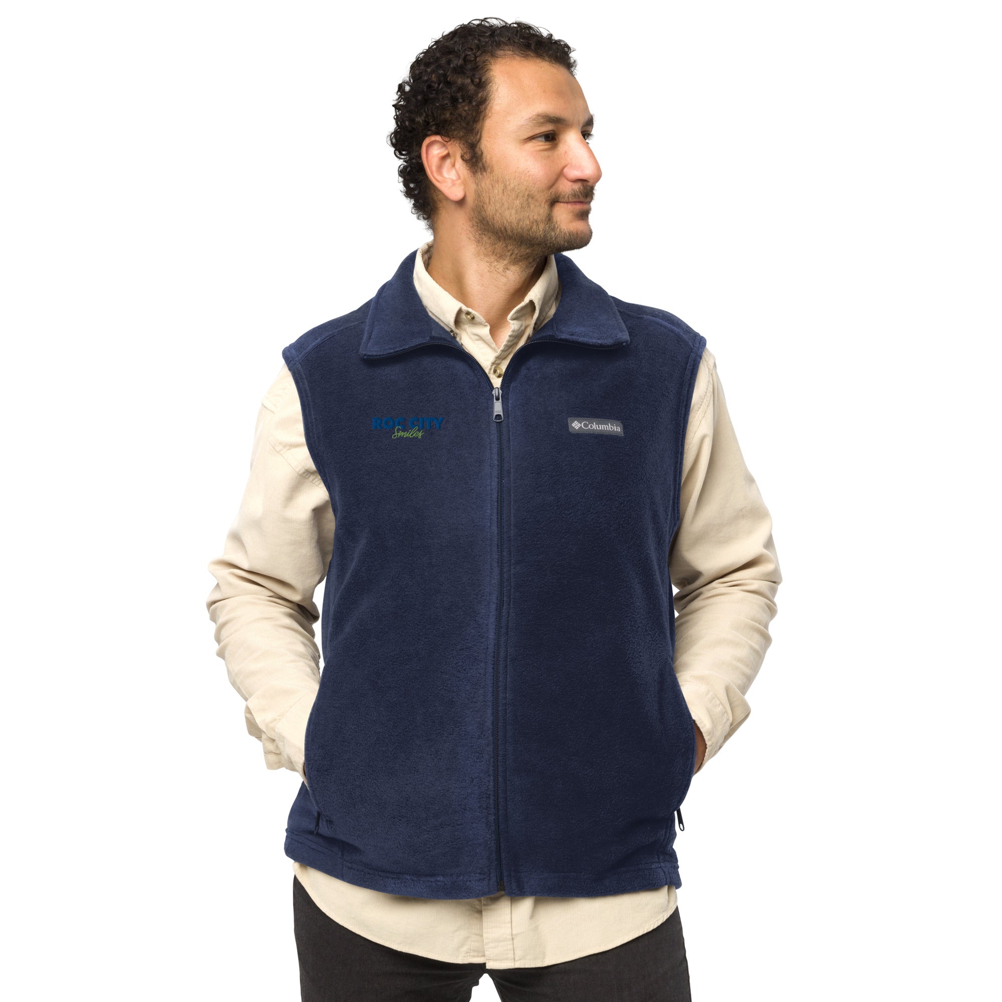 Men’s Columbia fleece vest