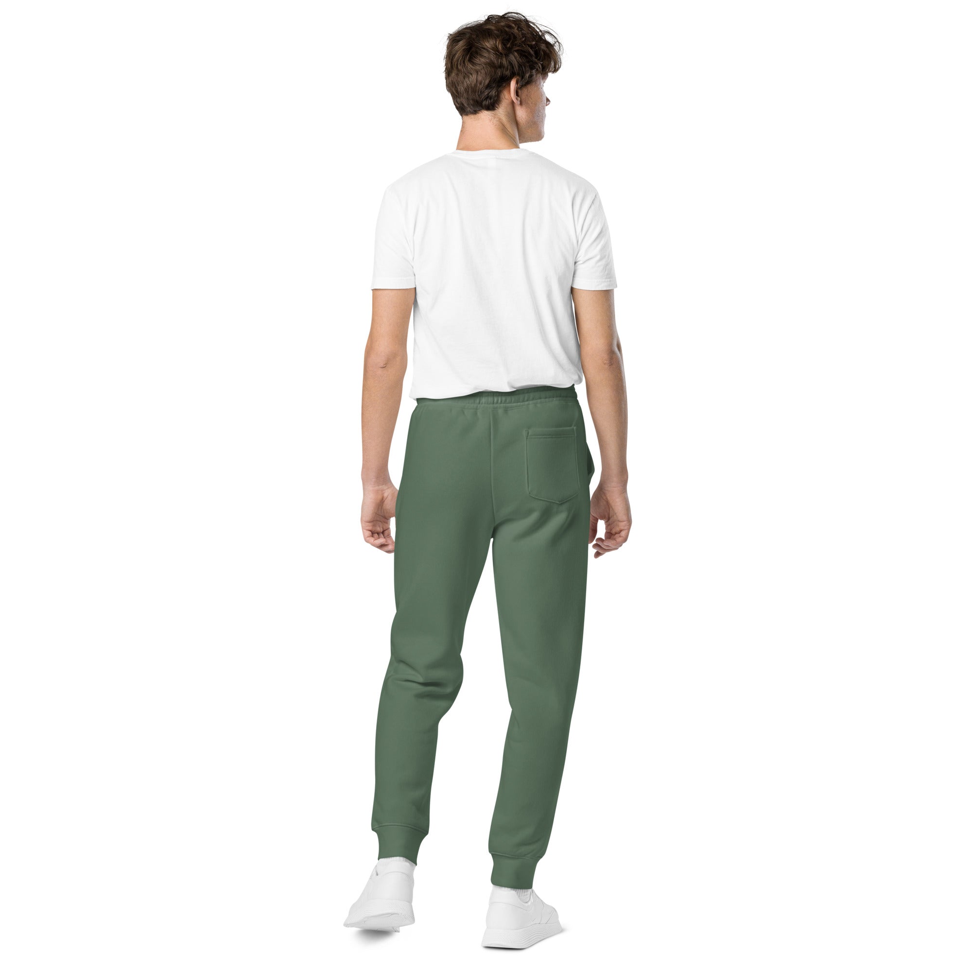 Pantalones de chándal unisex teñidos con pigmentos